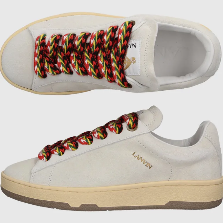Lanvin Damen Sneaker low CURB LITE Veloursleder