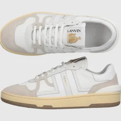 Lanvin Damen Sneaker low MESH CLAY Veloursleder