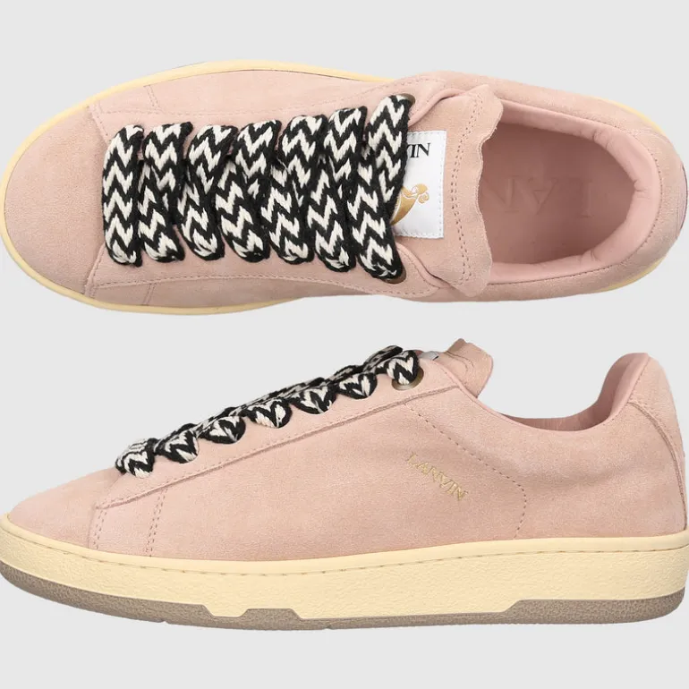 Lanvin Damen Sneaker low CURB LITE Veloursleder