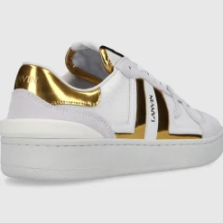 Lanvin Damen Sneaker low MESH CLAY Veloursleder