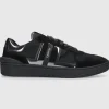 Lanvin Herren Sneaker low CLAY LACE Veloursleder