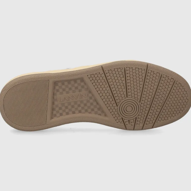 Lanvin Herren Sneaker low MESH CLAY Veloursleder