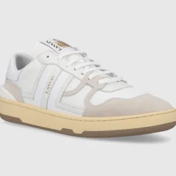 Lanvin Herren Sneaker low MESH CLAY Veloursleder