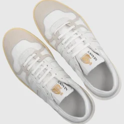Lanvin Herren Sneaker low MESH CLAY Veloursleder
