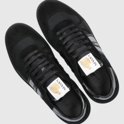 Lanvin Herren Sneaker low CLAY LACE Veloursleder
