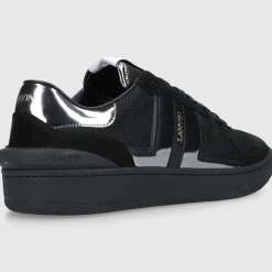 Lanvin Herren Sneaker low CLAY LACE Veloursleder