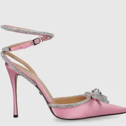 Mach & Mach Damen Pumps DOUBLE BOW Satin