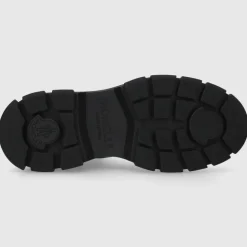 Moncler Herren Stiefeletten HEVEA CITY Kalbsleder schwarz