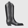 Off-White Damen Stiefeletten FOR WALKING TEXAN Kalbsleder