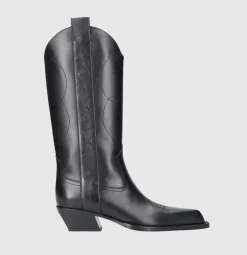 Off-White Damen Stiefeletten FOR WALKING TEXAN Kalbsleder
