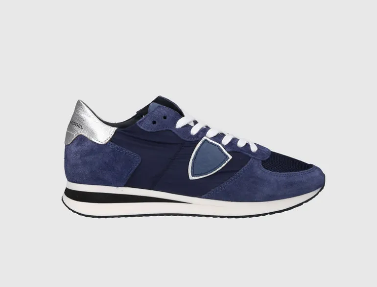 Philippe Model Damen Sneaker low TRPX Veloursleder