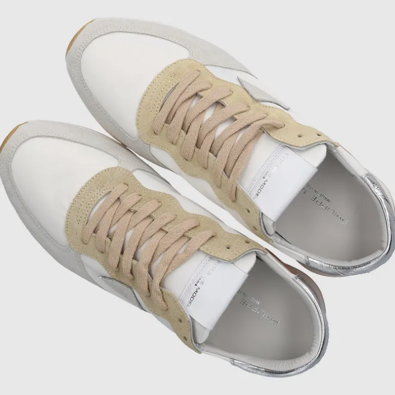 Philippe Model Damen Sneaker low TZLD WP25 Veloursleder