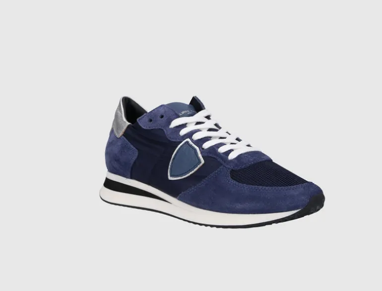 Philippe Model Damen Sneaker low TRPX Veloursleder
