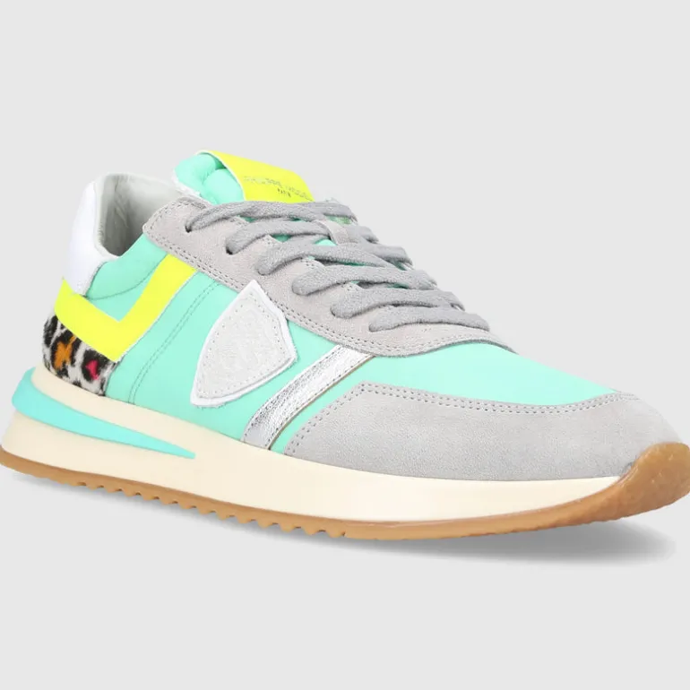 Philippe Model Damen Sneaker low TYLD AP02 Veloursleder