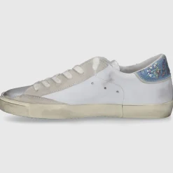 Philippe Model Damen SNEAKER PRLD WEISS-SILBER