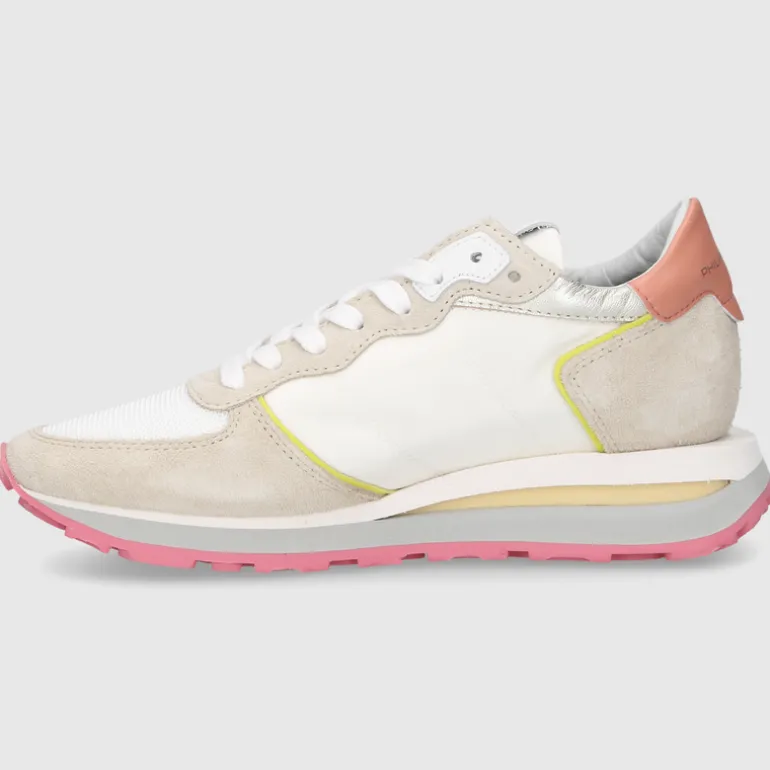 Philippe Model Damen SNEAKER TKLD WEISS-ROSA