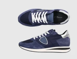 Philippe Model Damen Sneaker low TRPX Veloursleder