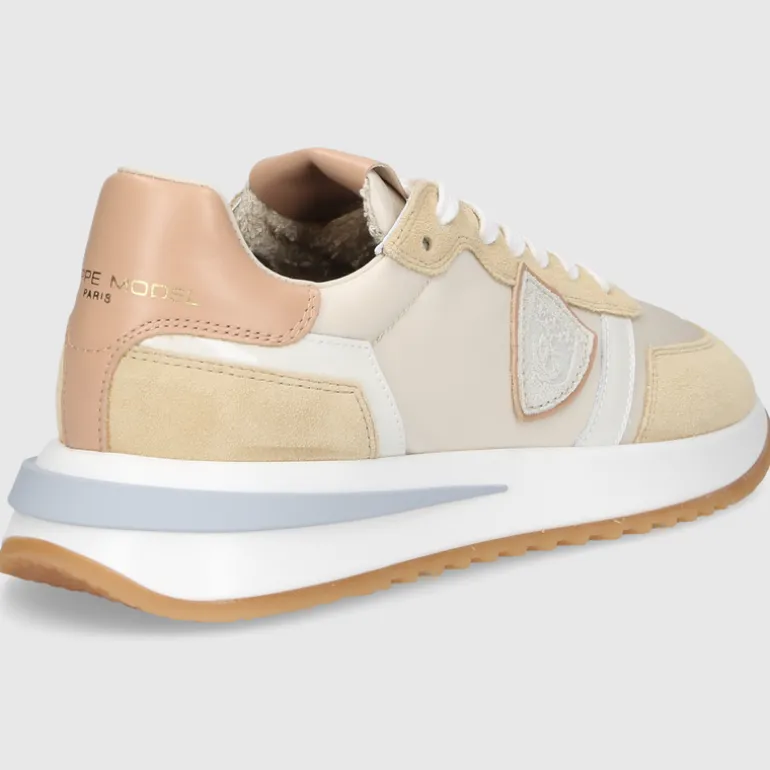 Philippe Model Damen SNEAKER TYLD BEIGE-GELB