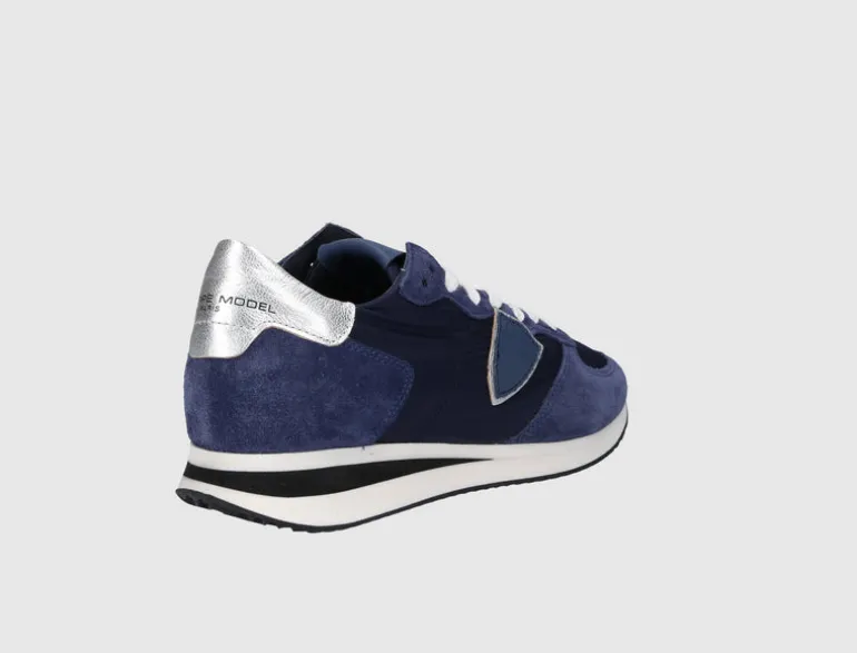 Philippe Model Damen Sneaker low TRPX Veloursleder