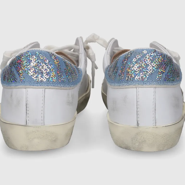 Philippe Model Damen SNEAKER PRLD WEISS-SILBER