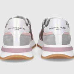 Philippe Model Damen SNEAKER TYLD GRAU-ROSA
