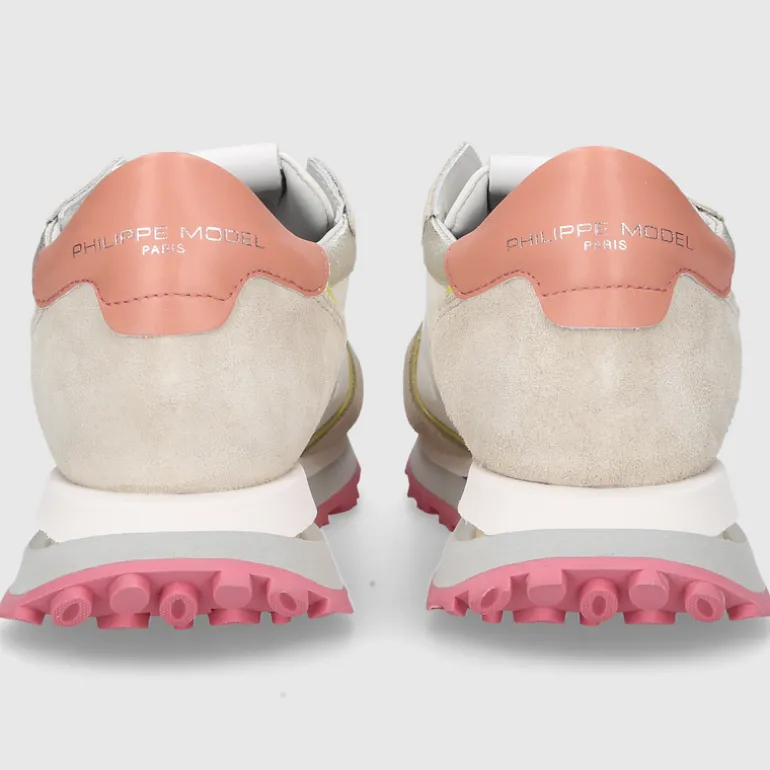 Philippe Model Damen SNEAKER TKLD WEISS-ROSA