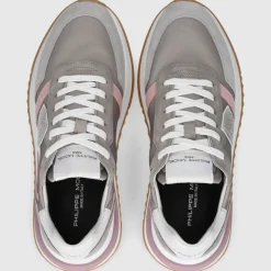Philippe Model Damen SNEAKER TYLD GRAU-ROSA