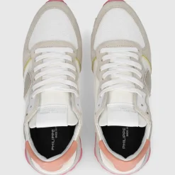 Philippe Model Damen SNEAKER TKLD WEISS-ROSA
