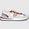 Philippe Model Herren SNEAKER OYLU WEISS-BORDEAUX