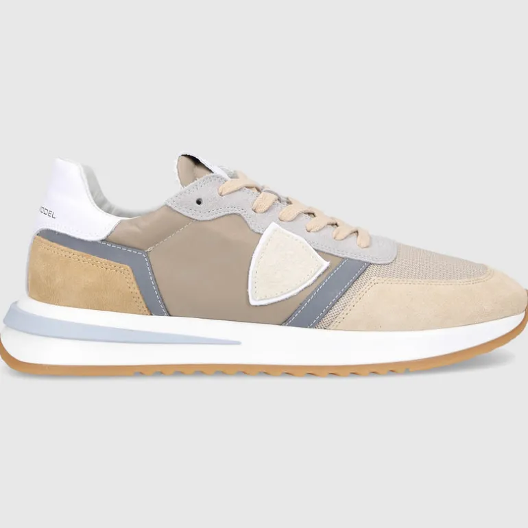 Philippe Model Herren Sneaker low TYLU W026 Veloursleder