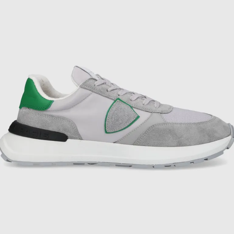 Philippe Model Herren Sneaker low ATLU W004 Veloursleder