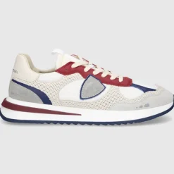 Philippe Model Herren SNEAKER OYLU WEISS-BORDEAUX