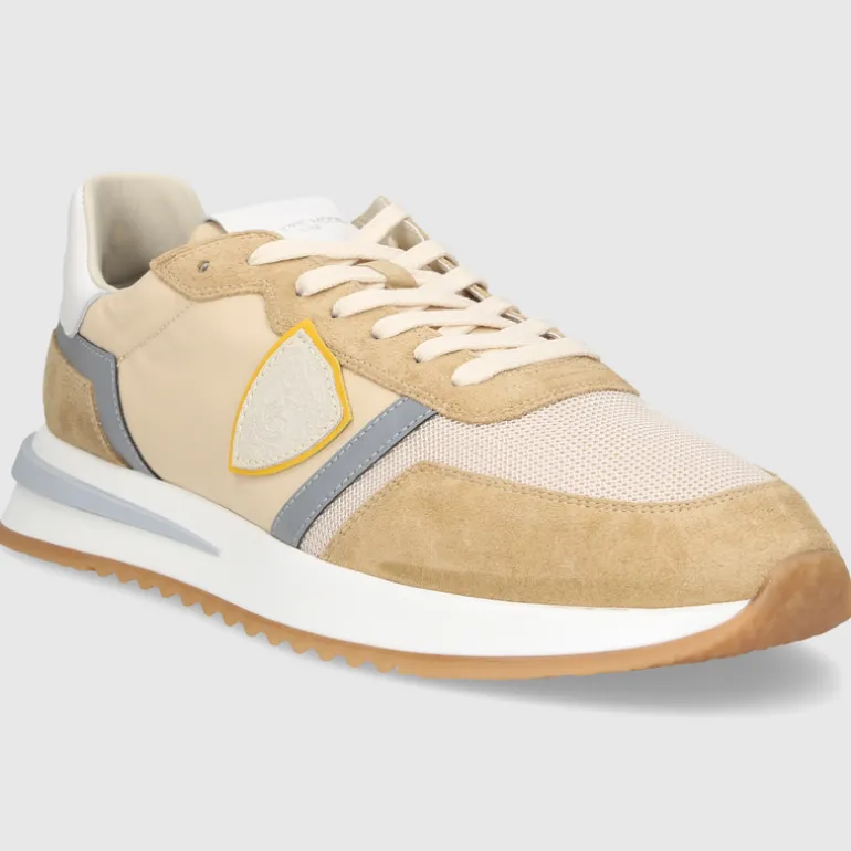 Philippe Model Herren SNEAKER TYLU BEIGE-GELB