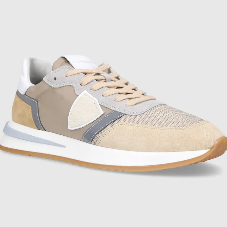Philippe Model Herren Sneaker low TYLU W026 Veloursleder