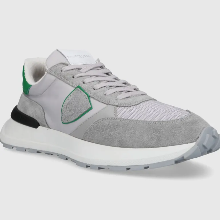 Philippe Model Herren Sneaker low ATLU W004 Veloursleder