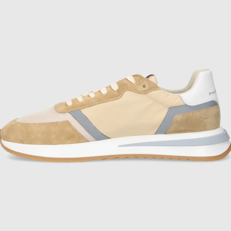 Philippe Model Herren SNEAKER TYLU BEIGE-GELB