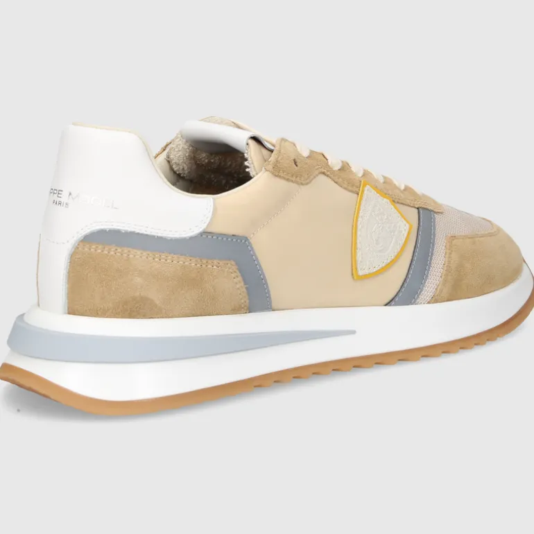 Philippe Model Herren SNEAKER TYLU BEIGE-GELB