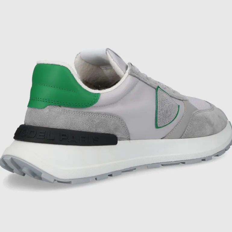 Philippe Model Herren Sneaker low ATLU W004 Veloursleder