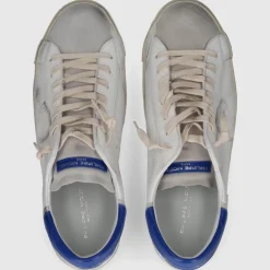Philippe Model Herren SNEAKER PRLU WEISS-BLAU