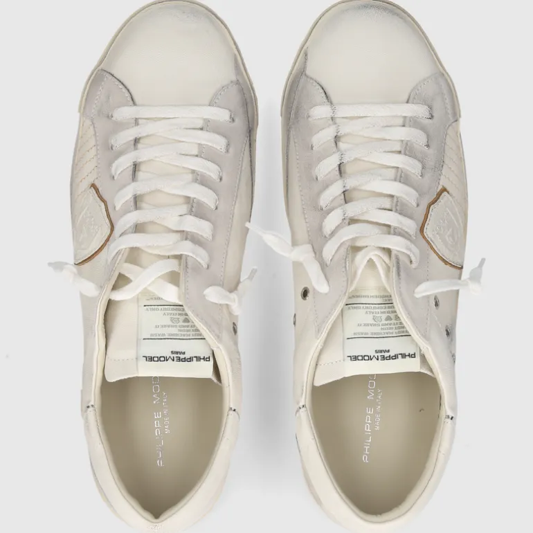 Philippe Model Herren SNEAKER PRLU WEISS