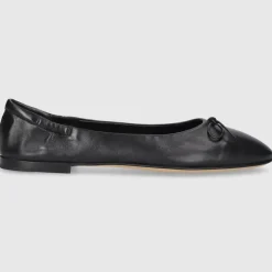 Pomme D`OR Damen Ballerinas 0450C Kalbsleder schwarz