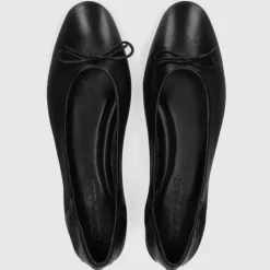 Pomme D`OR Damen Ballerinas 0450C Kalbsleder schwarz