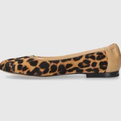 Pomme D`OR Damen Ballerinas 0971 Materialmix Leo