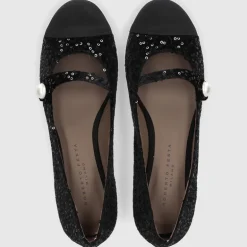 Roberto Festa Damen Ballerinas DIVY Samt schwarz