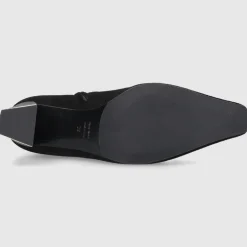 Roberto Festa Damen Stiefeletten RISAS Veloursleder schwarz