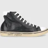 Saint Laurent Herren Sneaker high MALIBU Kalbsleder