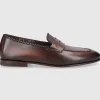 Santoni Herren Loafer 18399 Kalbsleder