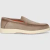 Santoni Herren MOKKASIN MGDT17824TICBGEX BRAUN