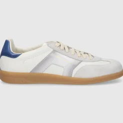 Santoni Herren SNEAKER MBPL21965FARCNOC WEISS-GRAU