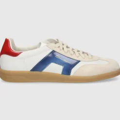 Santoni Herren SNEAKER MBPL21965FARCNOC BEIGE-ROT